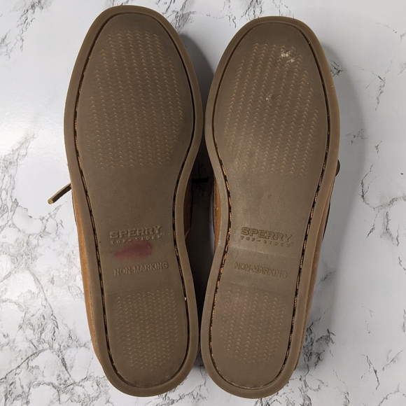 Sperry Leather Boat Shoes - Size 8 - Picture 7 of 7